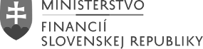 Logo Ministerstva financií